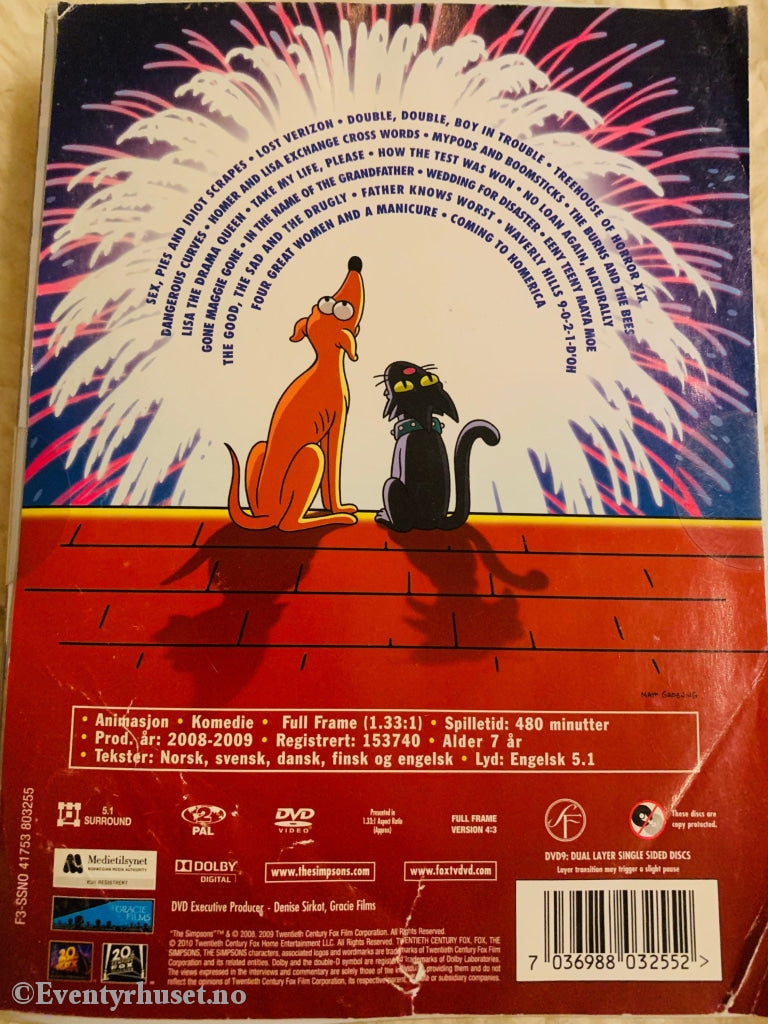 The Simpsons. Complete 20Th Season. Dvd. Dvd