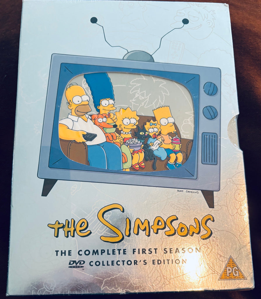 The Simpsons The Complete First Season. DVD samleboks. Ny I plast!