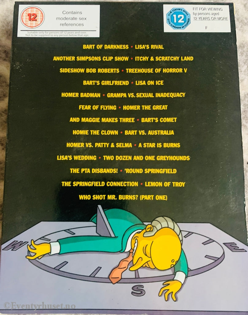 The Simpsons. Complete Sixth Season. Dvd. Dvd