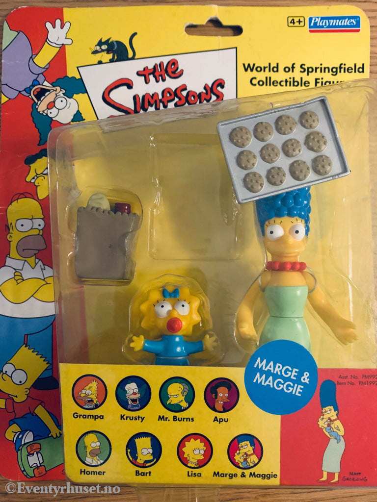 The Simpsons - Marge & Maggie. Actionfigur. Ny i uåpnet eske! Actionfigur