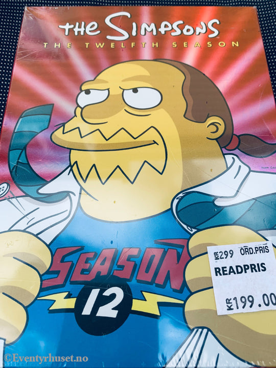 The Simpsons - Season 12 (2000). DVD samleboks. Ny i plast!