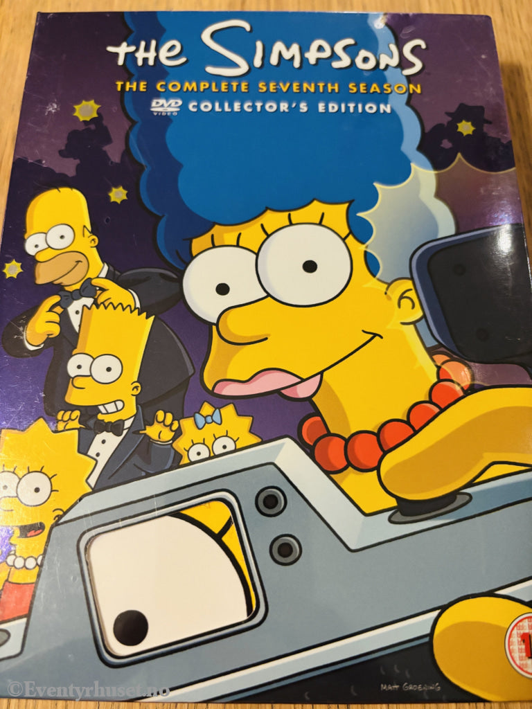 The Simpsons Sesong 7 (2005). DVD samleboks. Ny i plast!