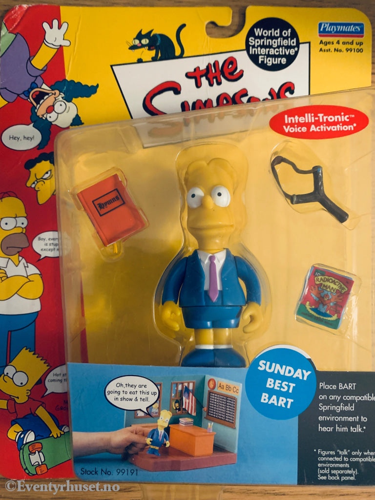 The Simpsons - Sunday Best Bart. Actionfigur. Ny i uåpnet eske! Actionfigur