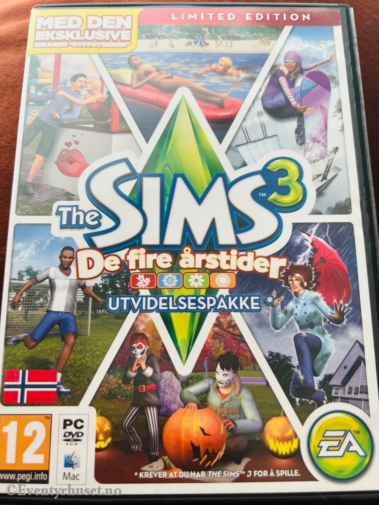 The Sims 3 - De Fire Årstider Utvidelsespakke. Pc-Spill. Pc Spill