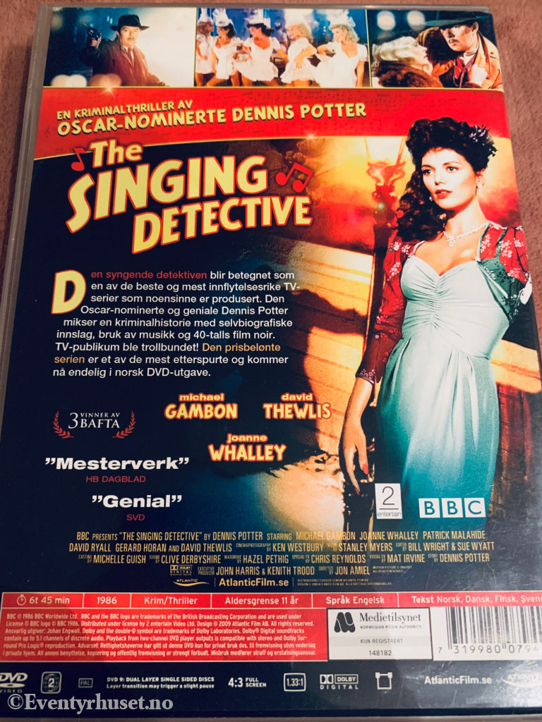 The Singing Detective (1986). DVD samleboks.