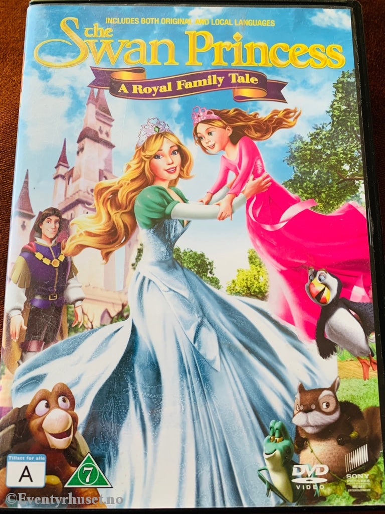 The Swan Princess - A Royal Family Tale (Svaneprinsessen). Dvd. Dvd