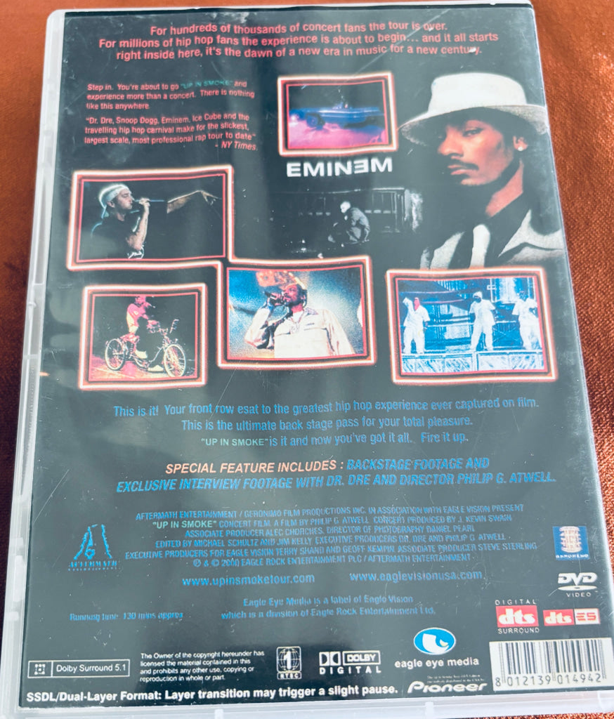 The Up In Smoke Tour. DVD.