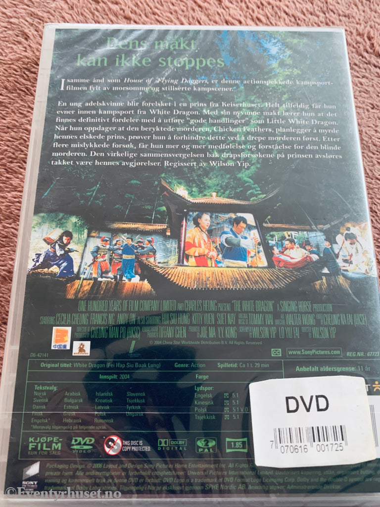 The White Dragon (2004). DVD. Ny i plast!