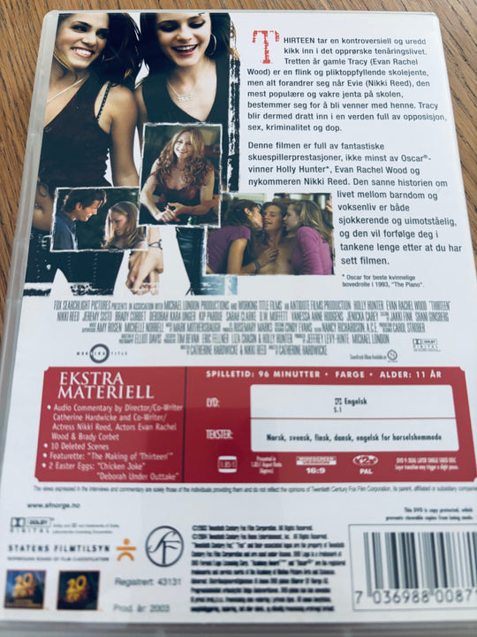 Thirteen. DVD.