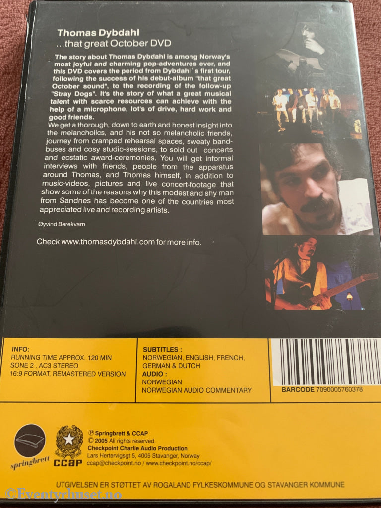 Thomas Dybdahl: That Great October DVD (2002). DVD.