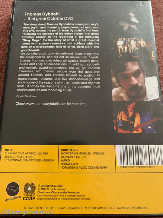 Thomas Dybdahl: That Great October DVD (2002). DVD.