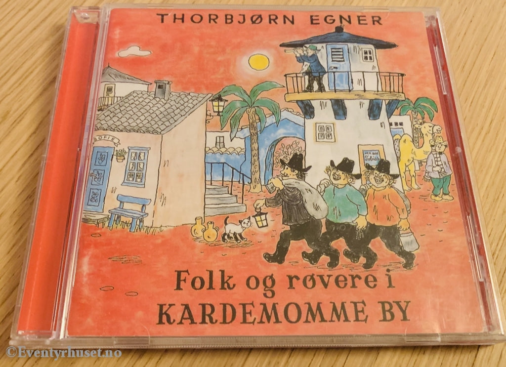 Thorbjørn Egner. Folk Og Røvere I Kardemomme By. Lydbok På Cd.