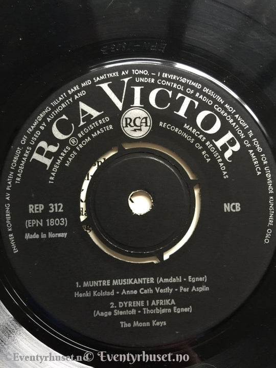 Thorbjørn Egner. Egner-Viser. Ep. Ep