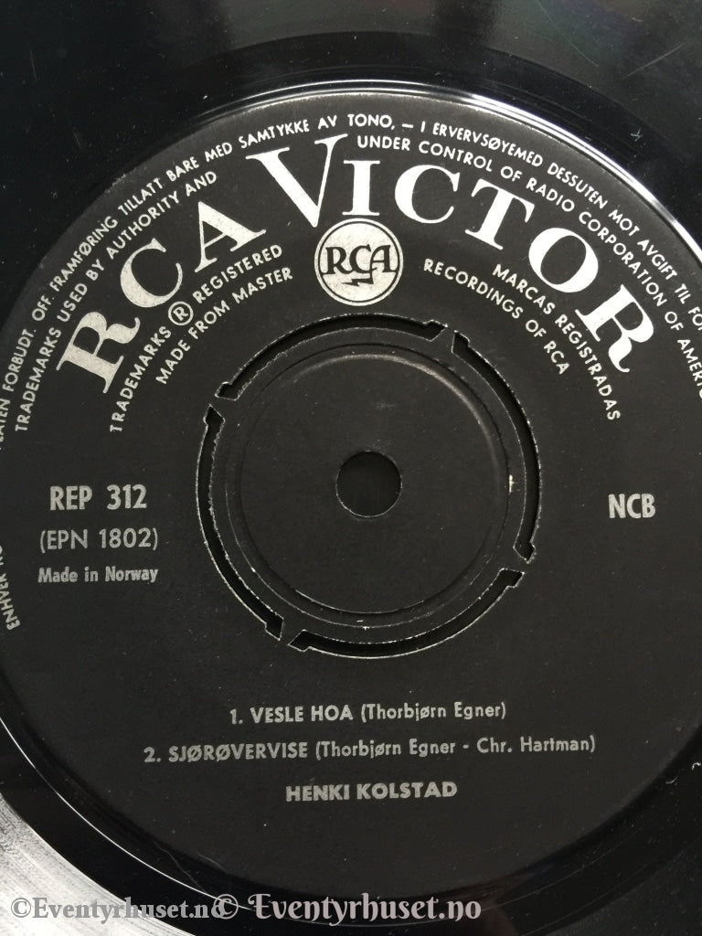 Thorbjørn Egner. Egner-Viser. Ep. Ep