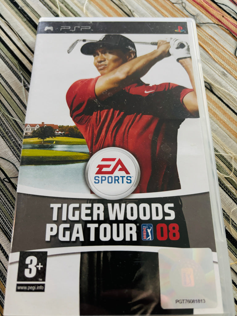 Tiger Woods PGA Tour 08. PSP.