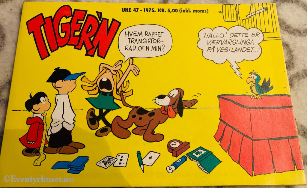 Tigern. Julen 1975. Julehefter