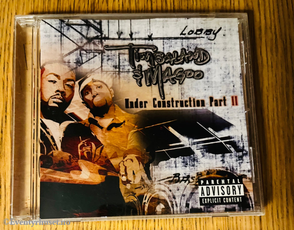 Timbaland & Magoo 2003 Under Construction Part II . CD.