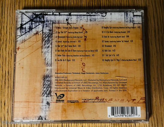 Timbaland & Magoo 2003 Under Construction Part II . CD.