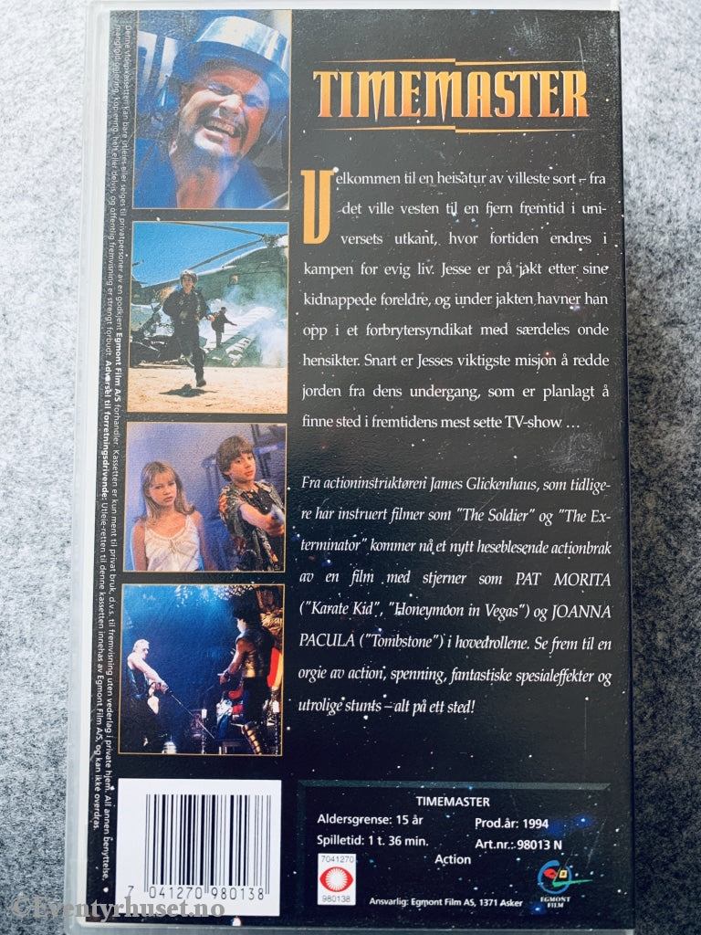 Timemaster. 1994. Vhs. Vhs