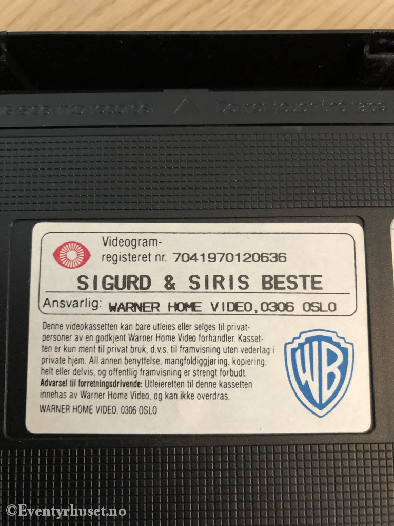 Tiny Toon Adventures. Sigurd Og Siris Beste. Skoleball. 1990. Vhs. Vhs