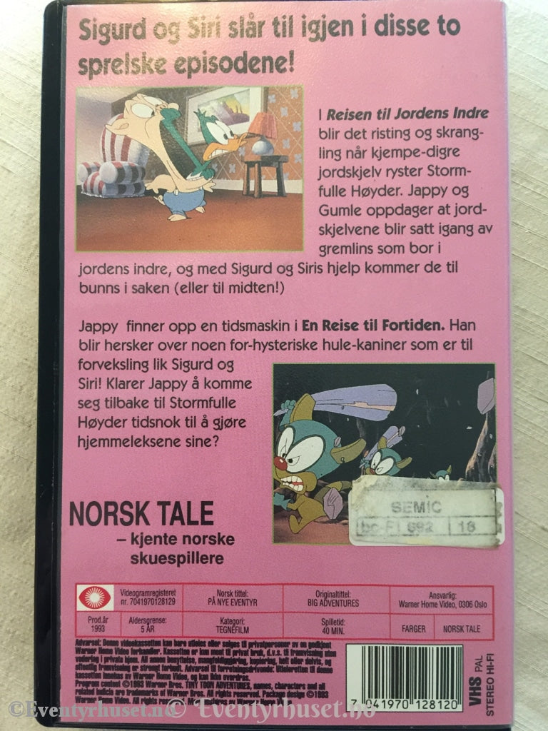 Tiny Toon - På Nye Eventyr. 1993. Vhs