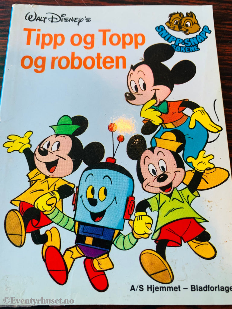 Tipp Og Topp Roboten (Snipp-Snapp Bøkene). 1980. Fortelling