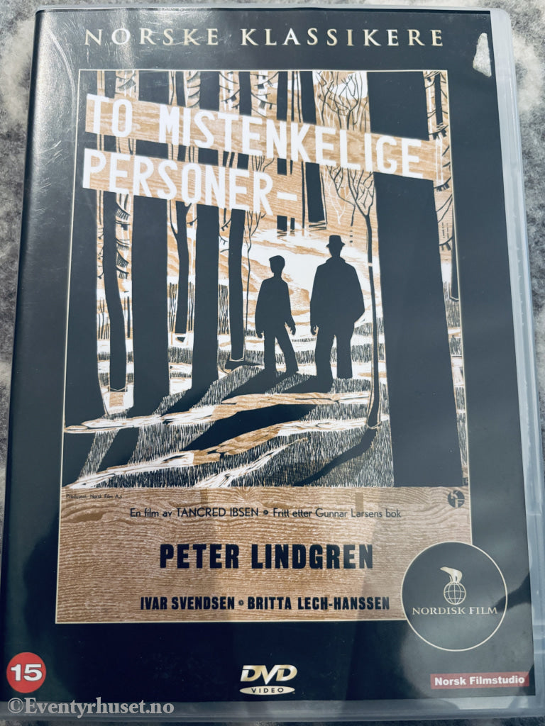 To mistenkelige personer (Norske Klassikere). DVD.