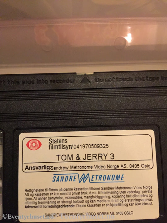Tom & Jerry 3. En Sann Historie. 1942-67. Vhs. Vhs