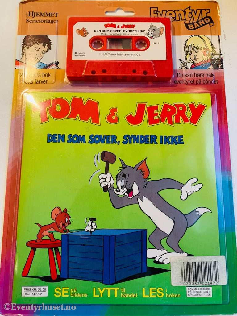 Tom & Jerry. Den Som Sover Synder Ikke. Komplett I Eske. Eventyrbånd