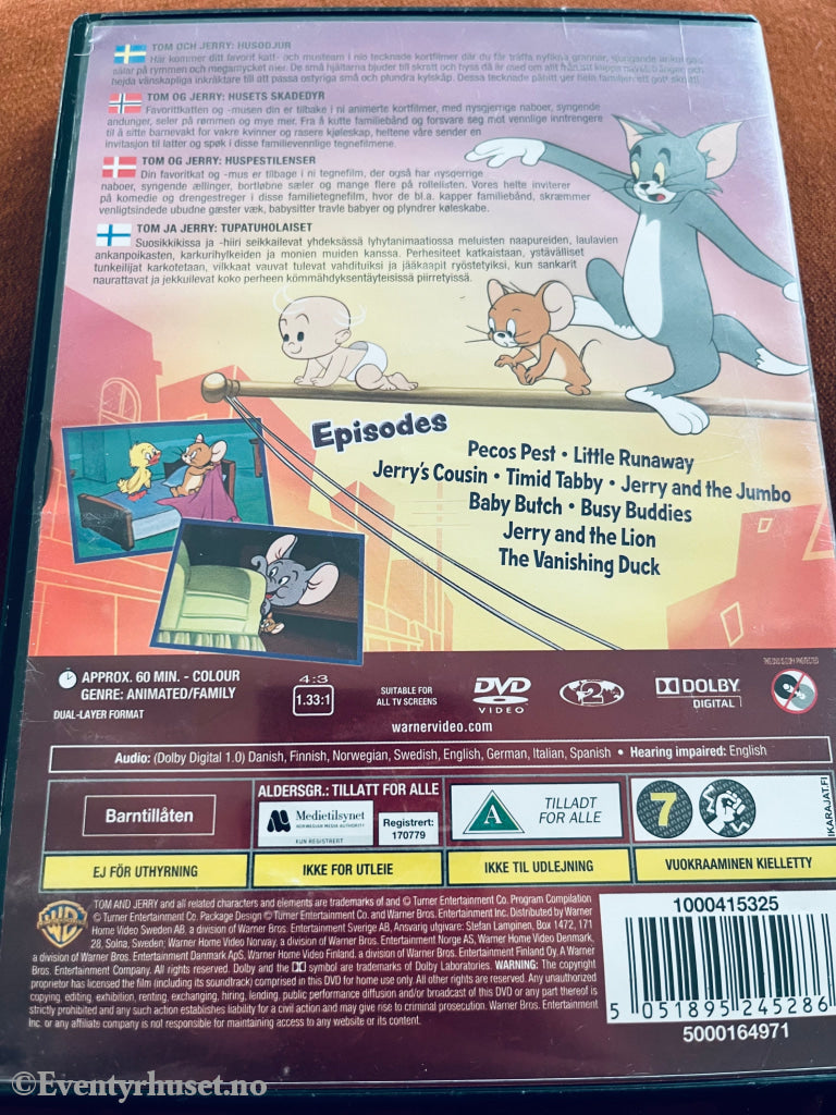 Tom & Jerry - House Pests. Dvd. Dvd