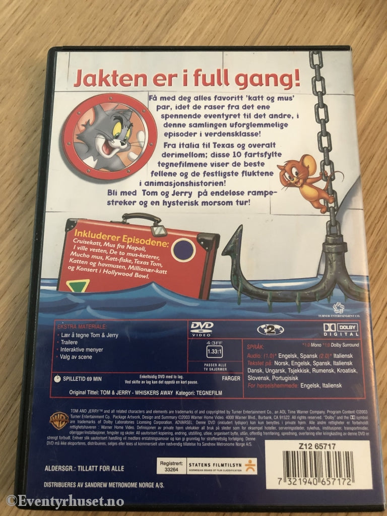 Tom & Jerry. Værhår I Hardt Vær! 2003. Dvd. Dvd