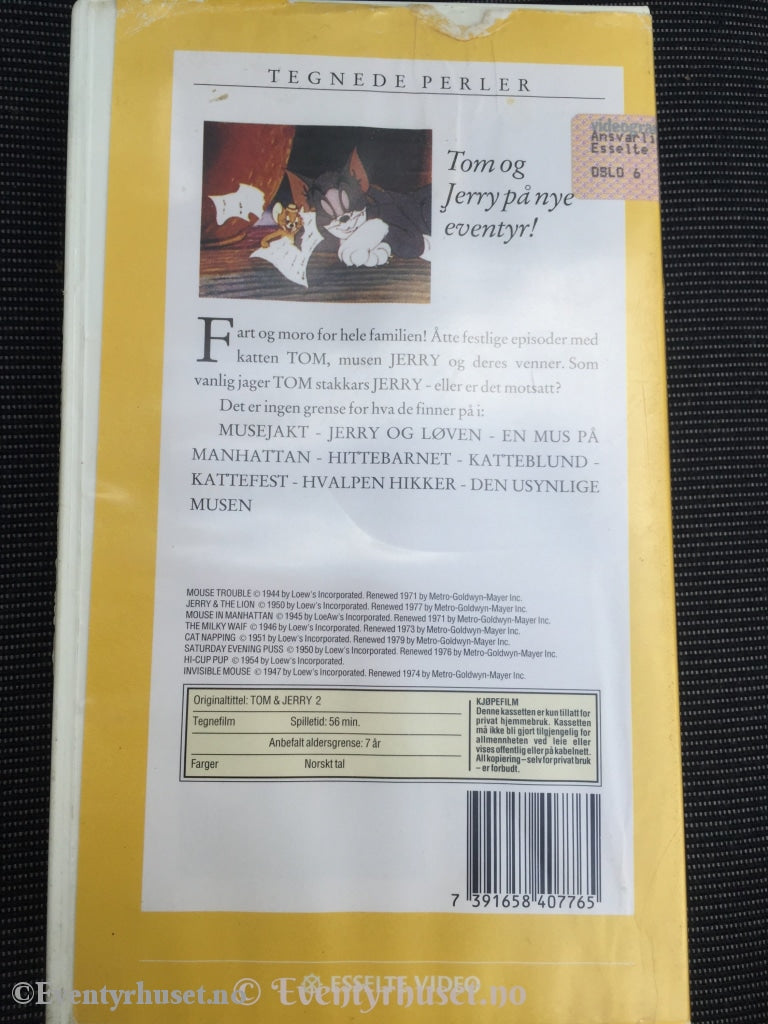 Tom Og Jerry 2. Vhs. Vhs