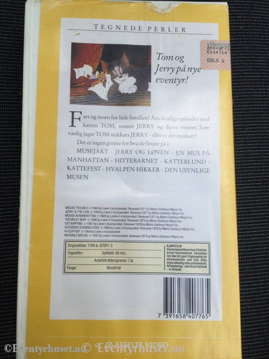 Tom Og Jerry 2. Vhs. Vhs