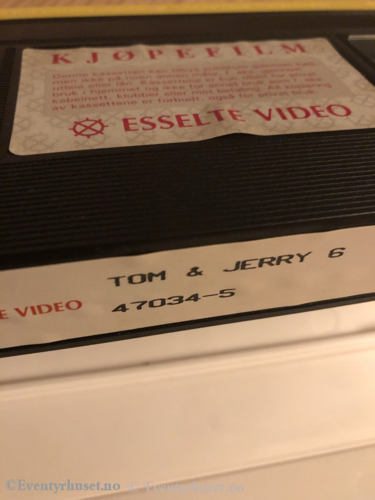 Tom Og Jerry 6. Vhs. Vhs