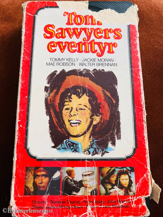 Tom Sawyers Eventyr. Vhs Slipcase.