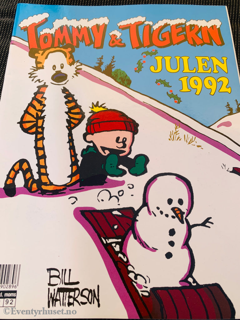 Tommy & Tigern Julen 1992. Julehefte.