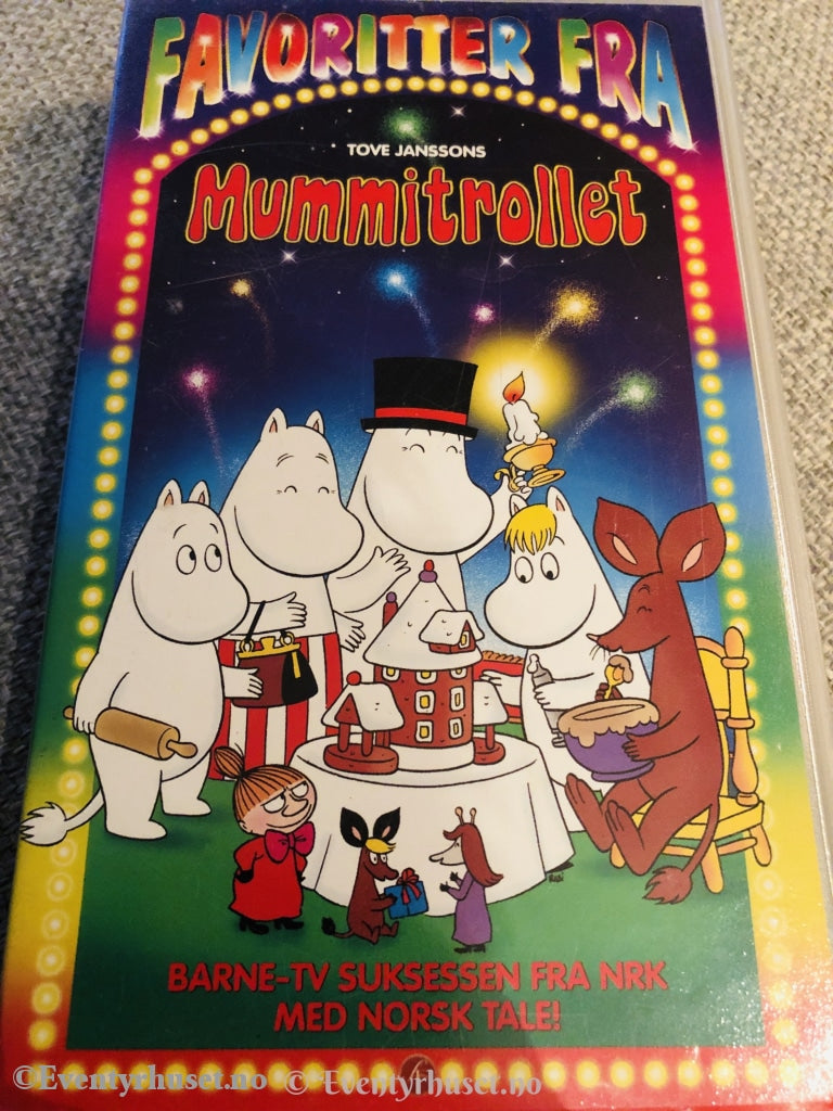Tove Jansson. 13818. Favoritter Fra Mummitrollet. Vhs