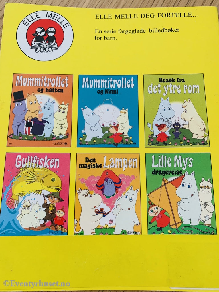 Tove Jansson. 1992. Mummitrollet Og Besøk Fra Det Ytre Rom. Hefte