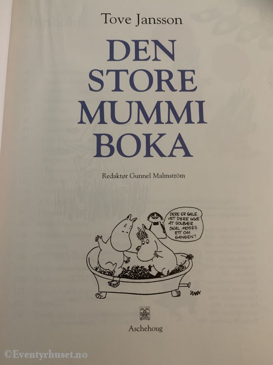 Tove Jansson. 1994/2000. Den Store Mummiboka. Fortelling