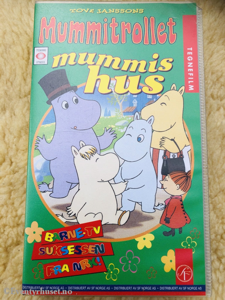 Tove Jansson. 1994. Mummitrollet - Mummis Hus. Vhs. Vhs