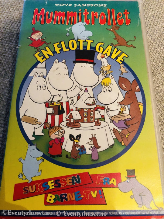 Tove Jansson. 6722. Mummitrollet. En Flott Gave. Vhs