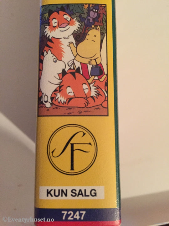 Tove Jansson. 7247. Mummitrollet. Mummidalen Blir En Jungel. Vhs