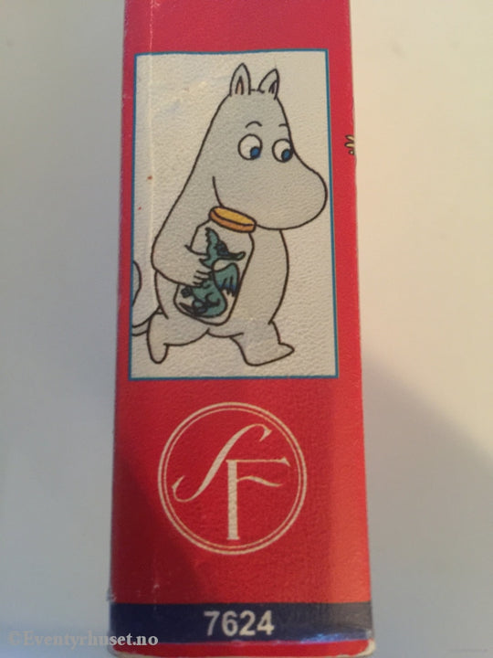 Tove Jansson. 7624. Mummitrollet Og Den Lille Dragen. Vhs