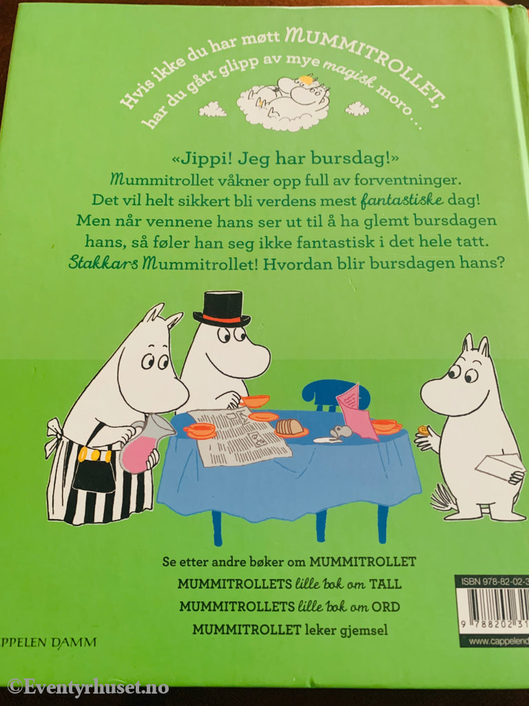 Tove Jansson. Mummitrollet og bursdagsknappen. 2019. Bok.
