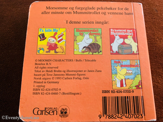Tove Jansson. Mummitrollet og dyrene. 1980-tallet. Barnebok.