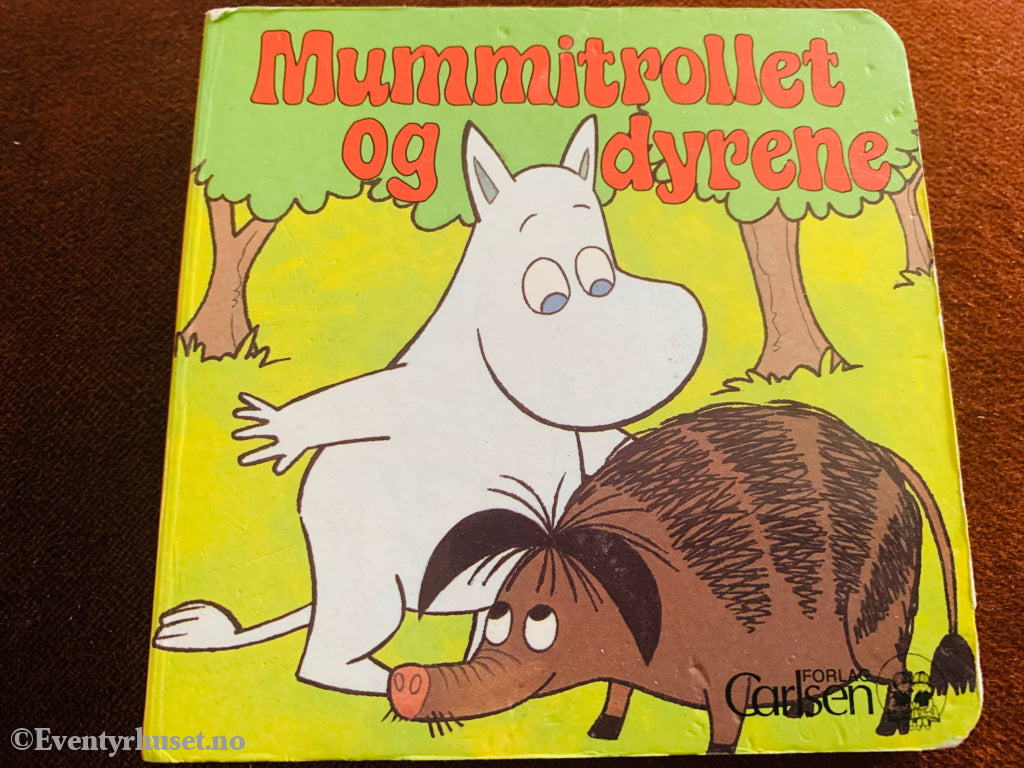 Tove Jansson. Mummitrollet og dyrene. 1980-tallet. Barnebok.