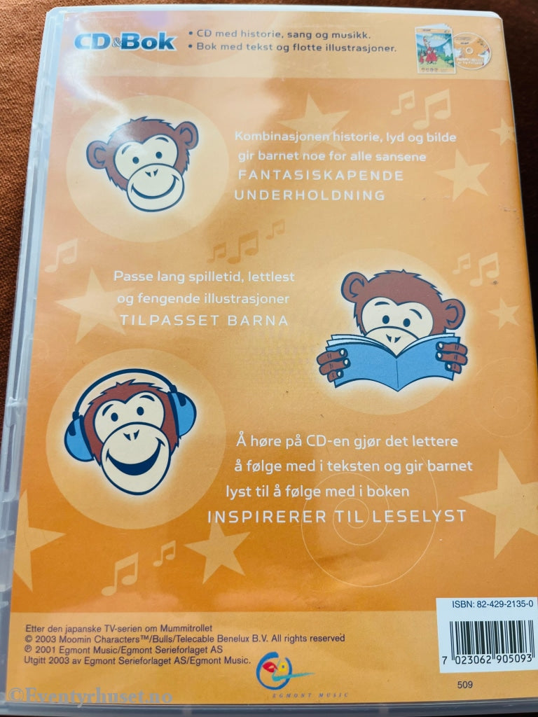 Tove Jansson. Mummitrollet Og Fru Filifjonka. Cd. Lydbok