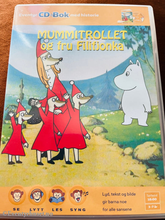 Tove Jansson. Mummitrollet Og Fru Filifjonka. Cd. Lydbok