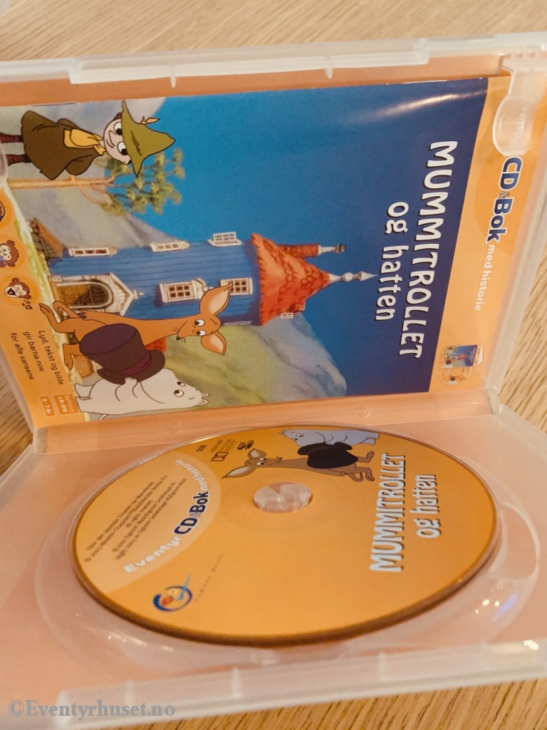 Tove Jansson. Mummitrollet Og Hatten. Cd + Bok. Lydbok