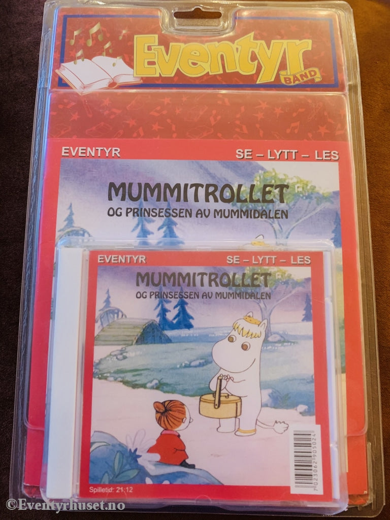 Tove Jansson. Mummitrollet Og Prinsessen Av Mummidalen. Eventyrbånd På Cd. Ny I Plast!